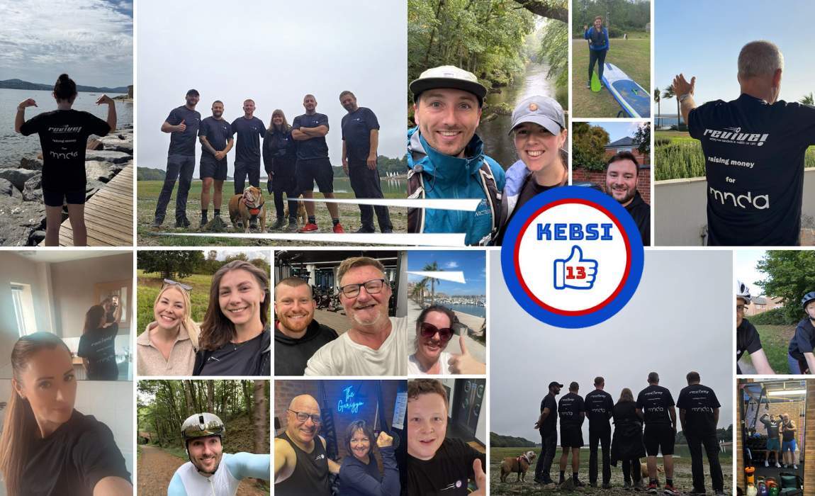Revive! Smashes targets raising over £4,500 in annual Get Moving for Kebsi Charity campaign.