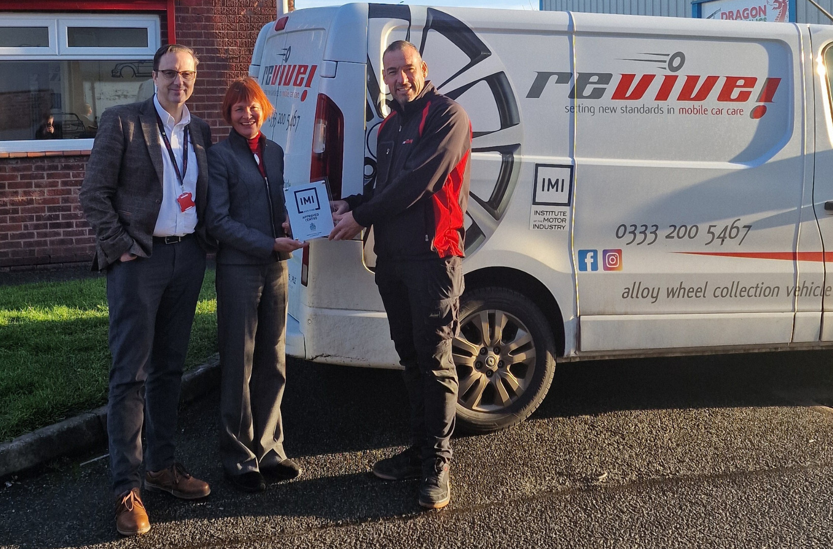 Revive! Auto Innovations shifts up a gear with second IMI Accreditation Centre opening in Chester